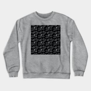 Hidden Within The Jungle Ferns Abstract Pattern (MD23SMR014g) Crewneck Sweatshirt